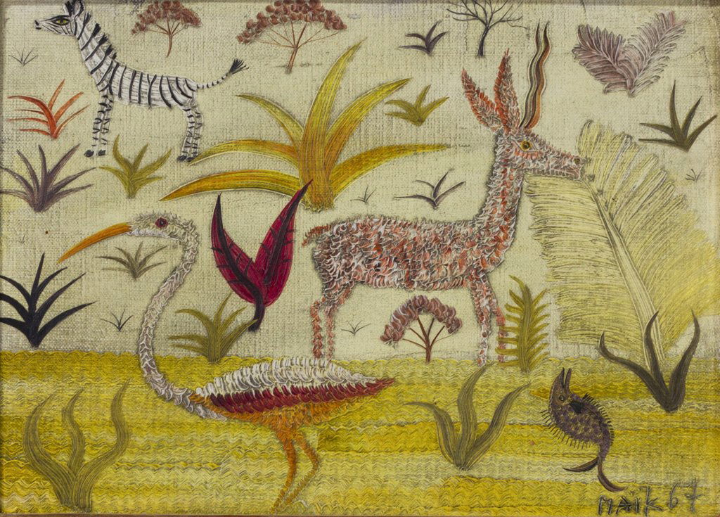 Maik, Henri (French, 1922-1993) Oil Painting 1967 (1 of 8)