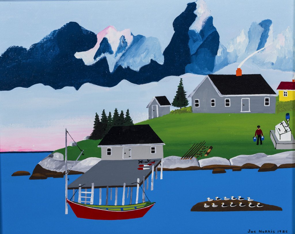 Norris, Joseph (Canadian, 1925-1996) Oil Painting (1 of 8)