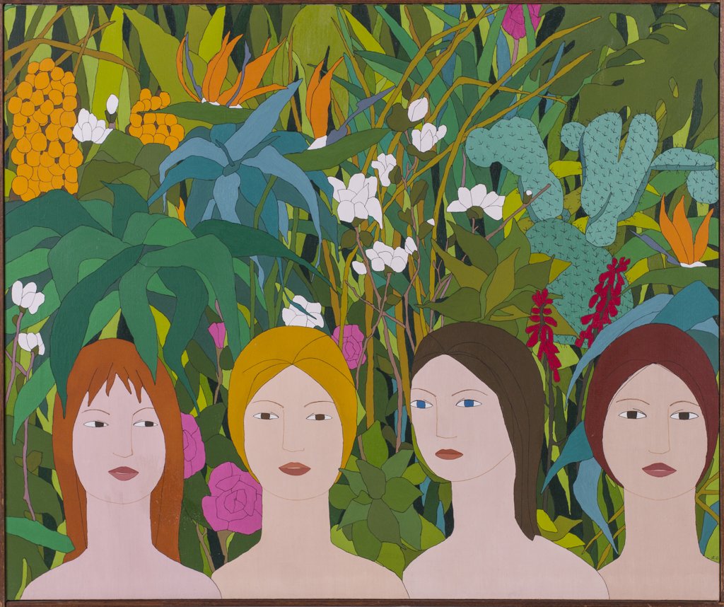 Olenska, Arcadia (Ukrainian, Am 1934-1996) Oil Painting (1 of 8)