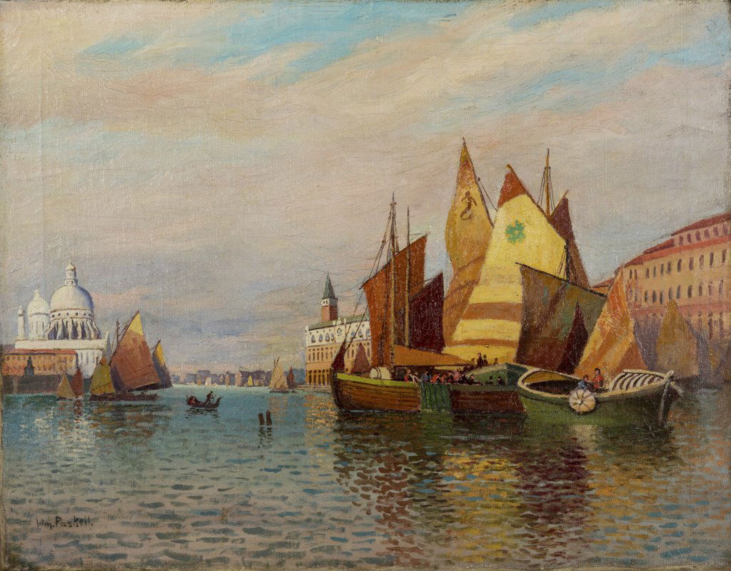 Paskell, William (American, 1866-1951) Oil Painting (1 of 8)