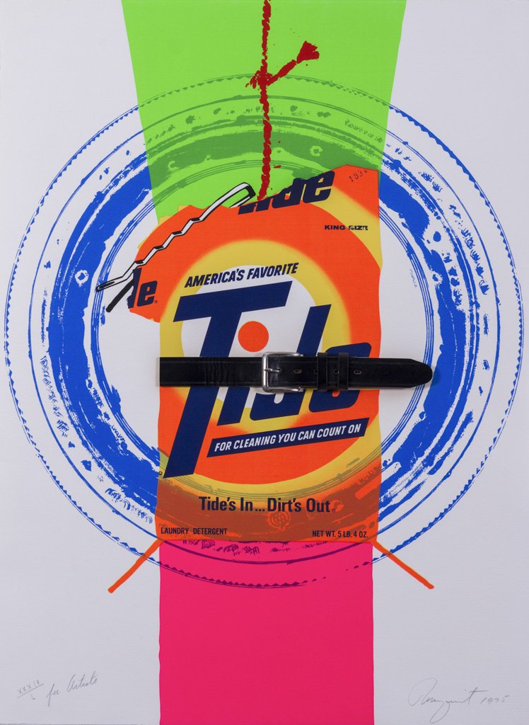 Rosenquist, James (American 1933-) "Tide" Screenprint (1 of 8)