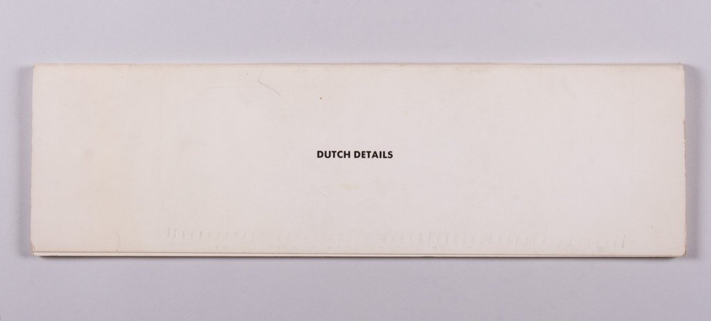 Ruscha, Edward - " Dutch Details " - 1971 Artist Book (1 of 10)
