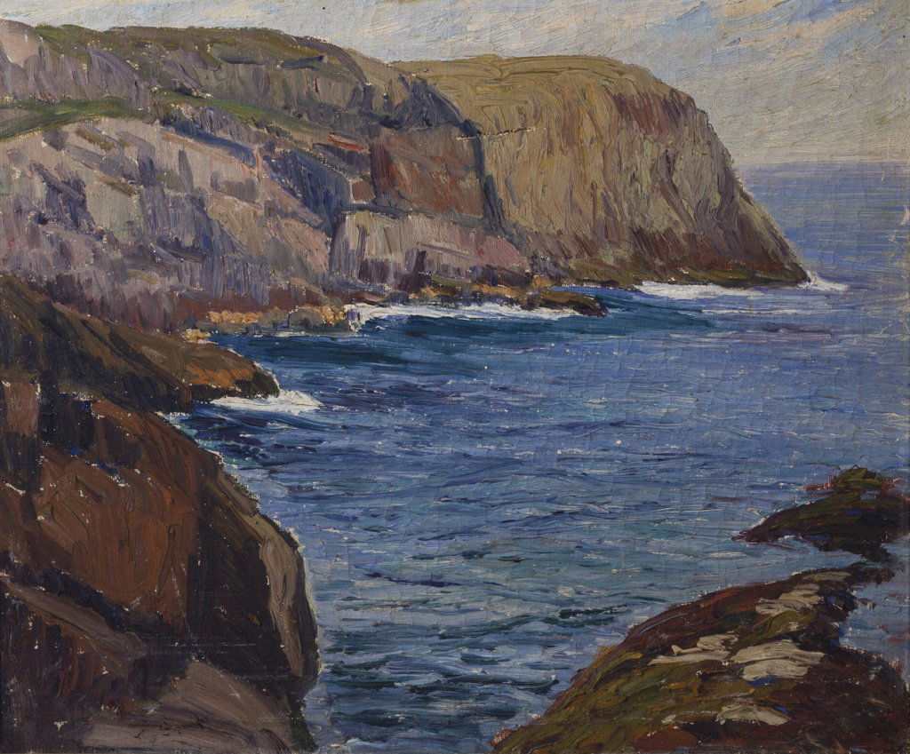 Schneider, Theophile (1876-1960) Monhegan Oil Painting (1 of 10)