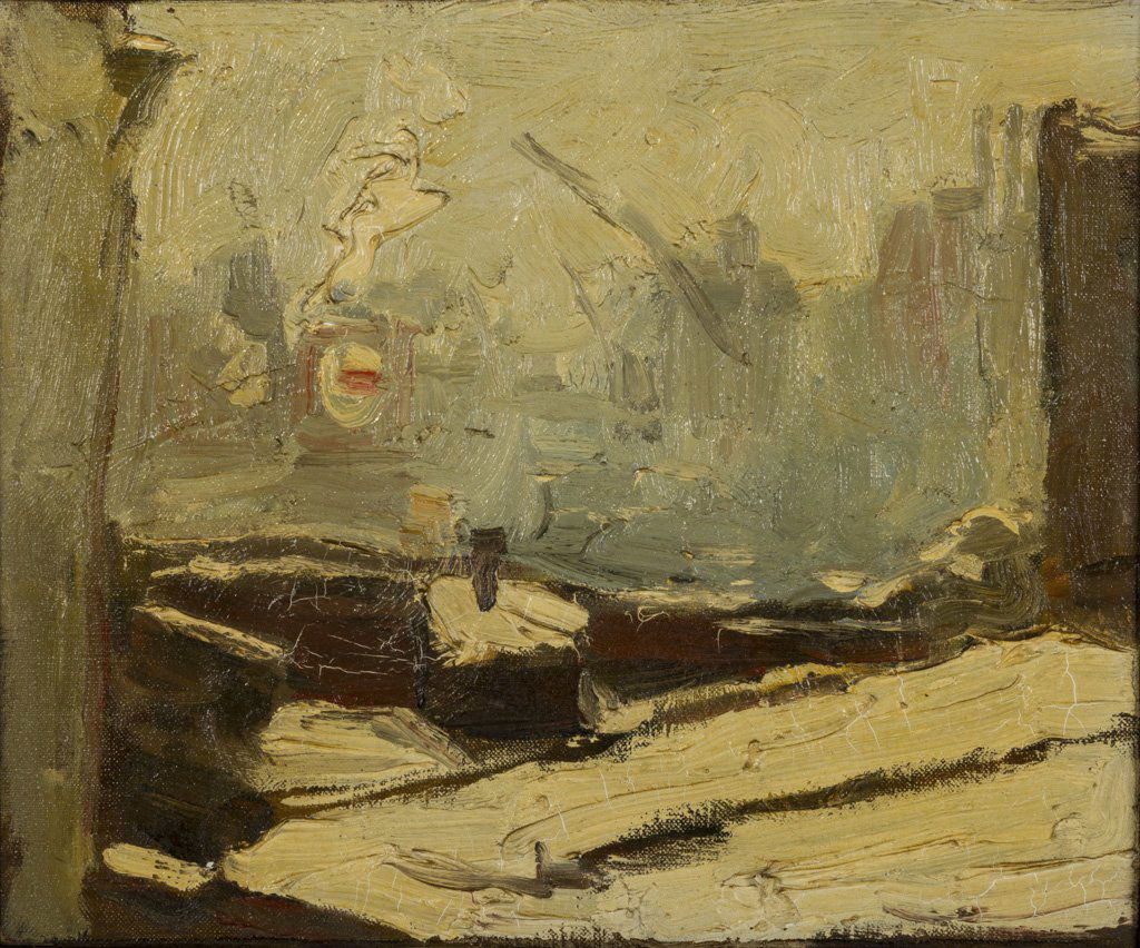 Sherrod, Lawrence Philip (American, 1935-) Oil Painting (1 of 7)