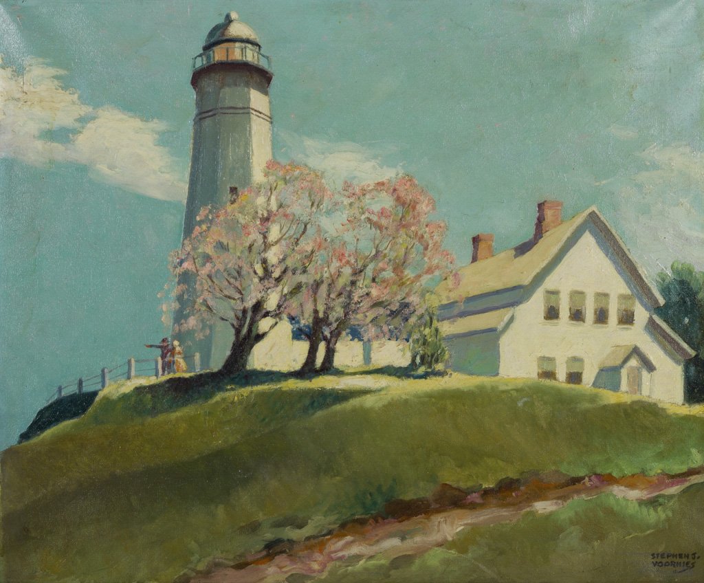 Voorhies, Stephen (American Born 1898) o/c Oil Painting (1 of 10)