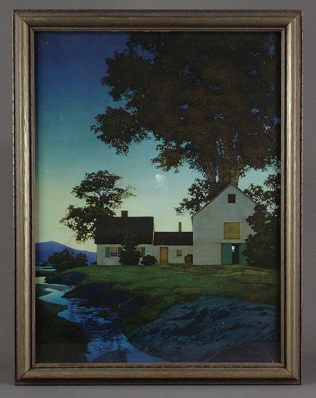 Original 1937 Maxfield Parrish Print Twilight: Original 1937 Maxfield Parrish Print TwilightMaxfield Parrish "Twilight" Original Print 1937. This print is in very good condition with no apparent defects. May be signed under the frame, but has not