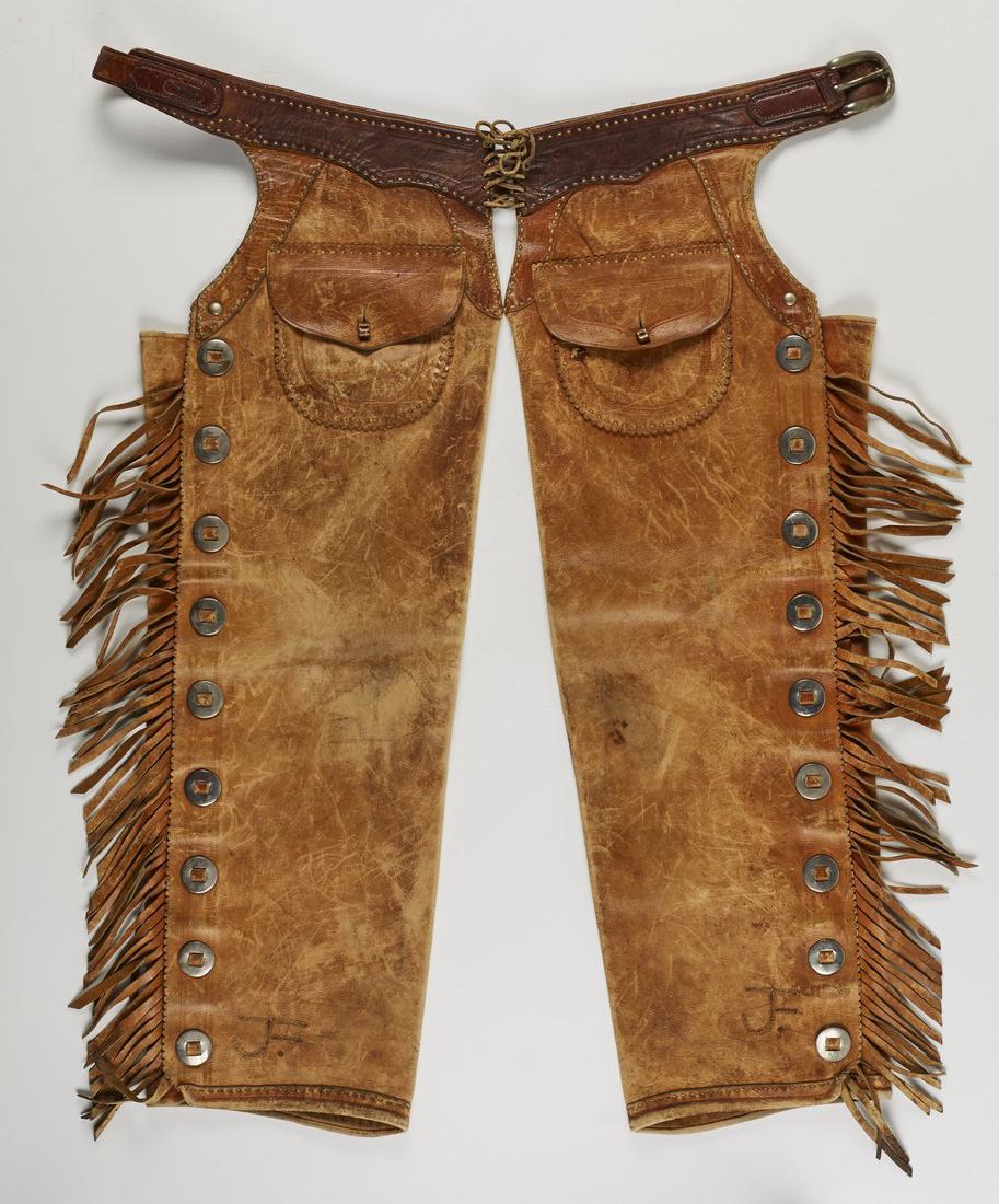 Shotgun RT Frazier Pueblo CO Leather Cowboy Chaps