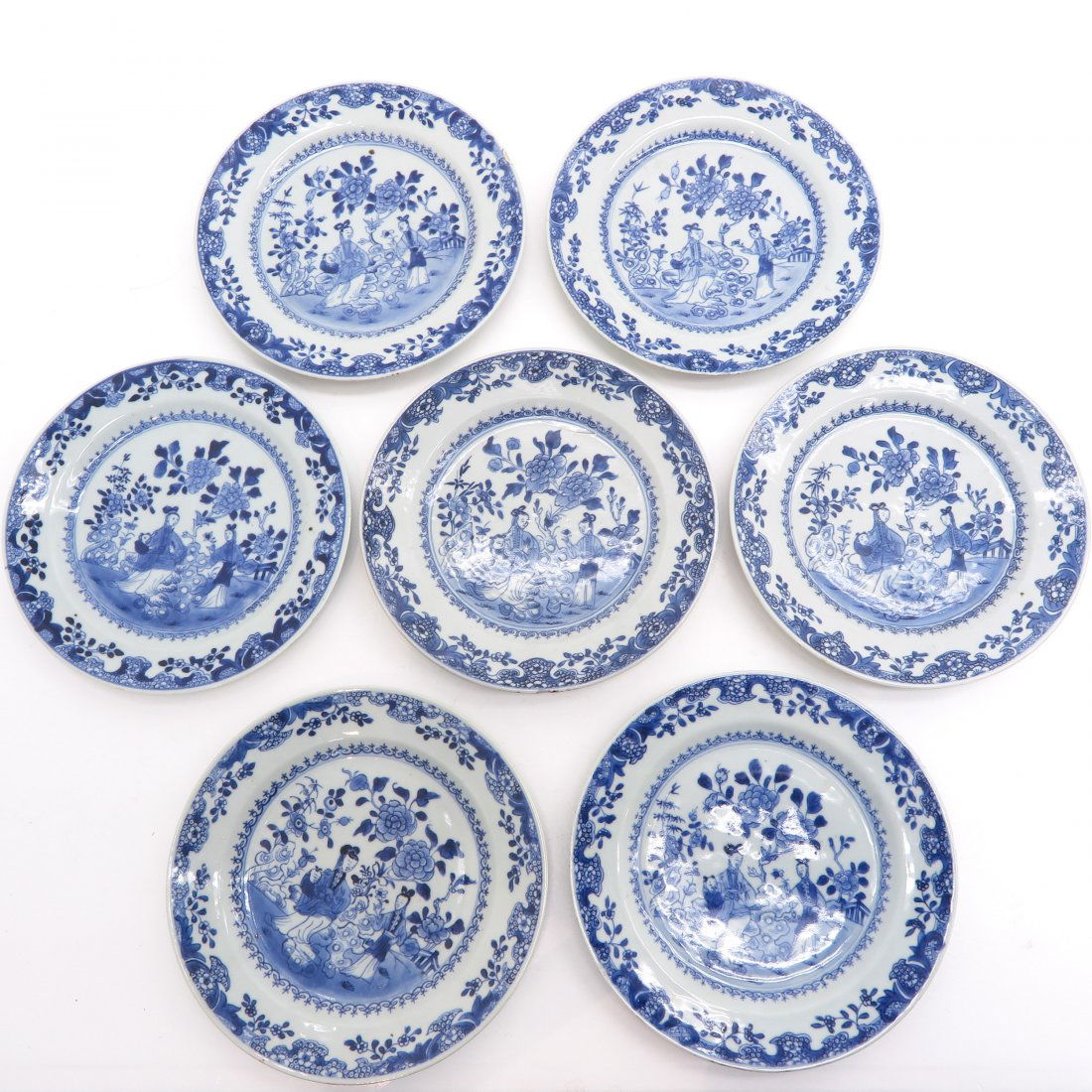 Lot of 12 18th Century Plates (1 of 4)