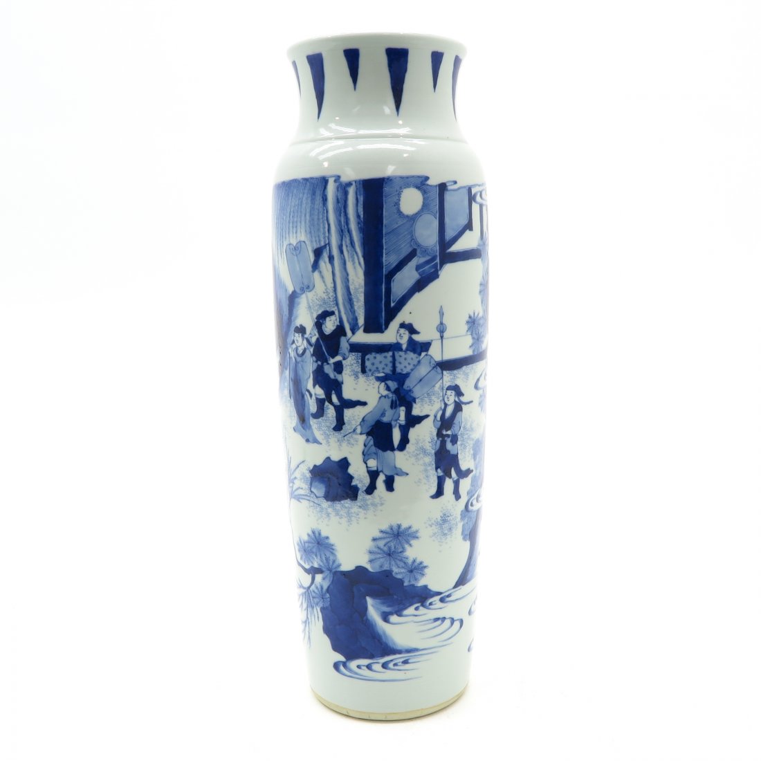 China Porcelain Roll Wagon Vase (1 of 6)