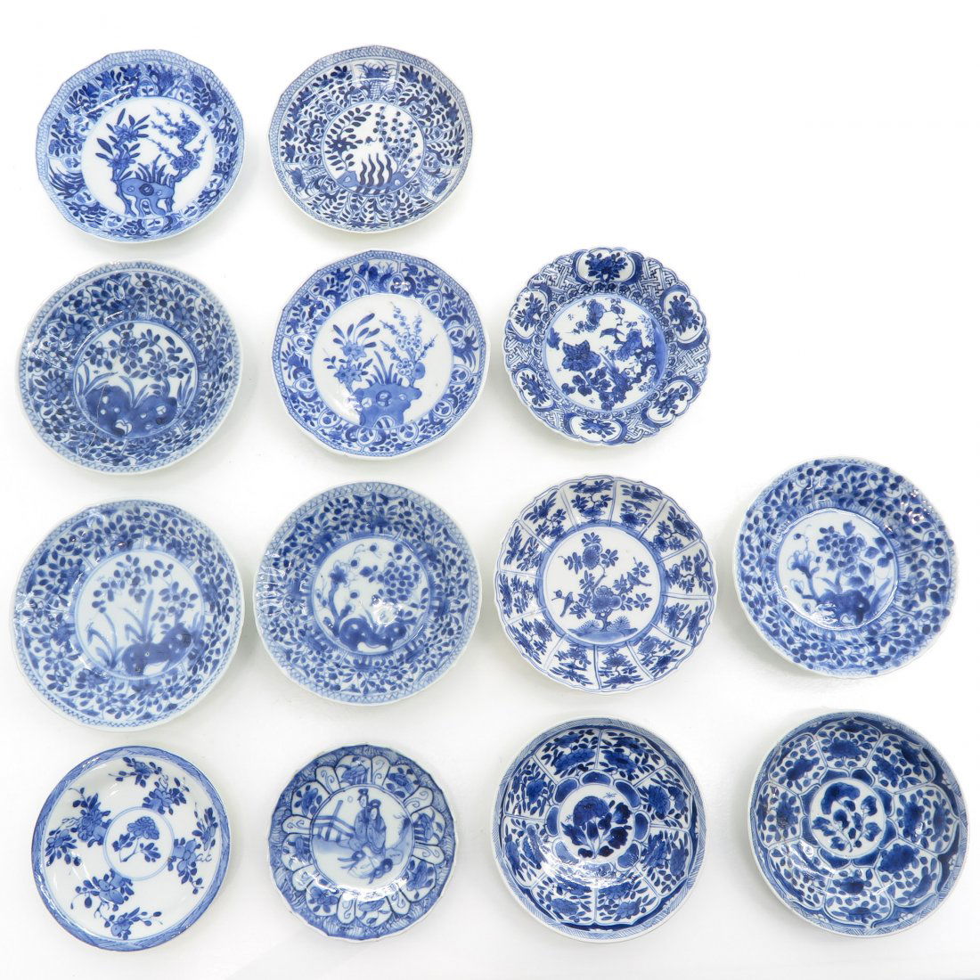 Lot of 13 China Porcelain Small Plates (1 of 2)