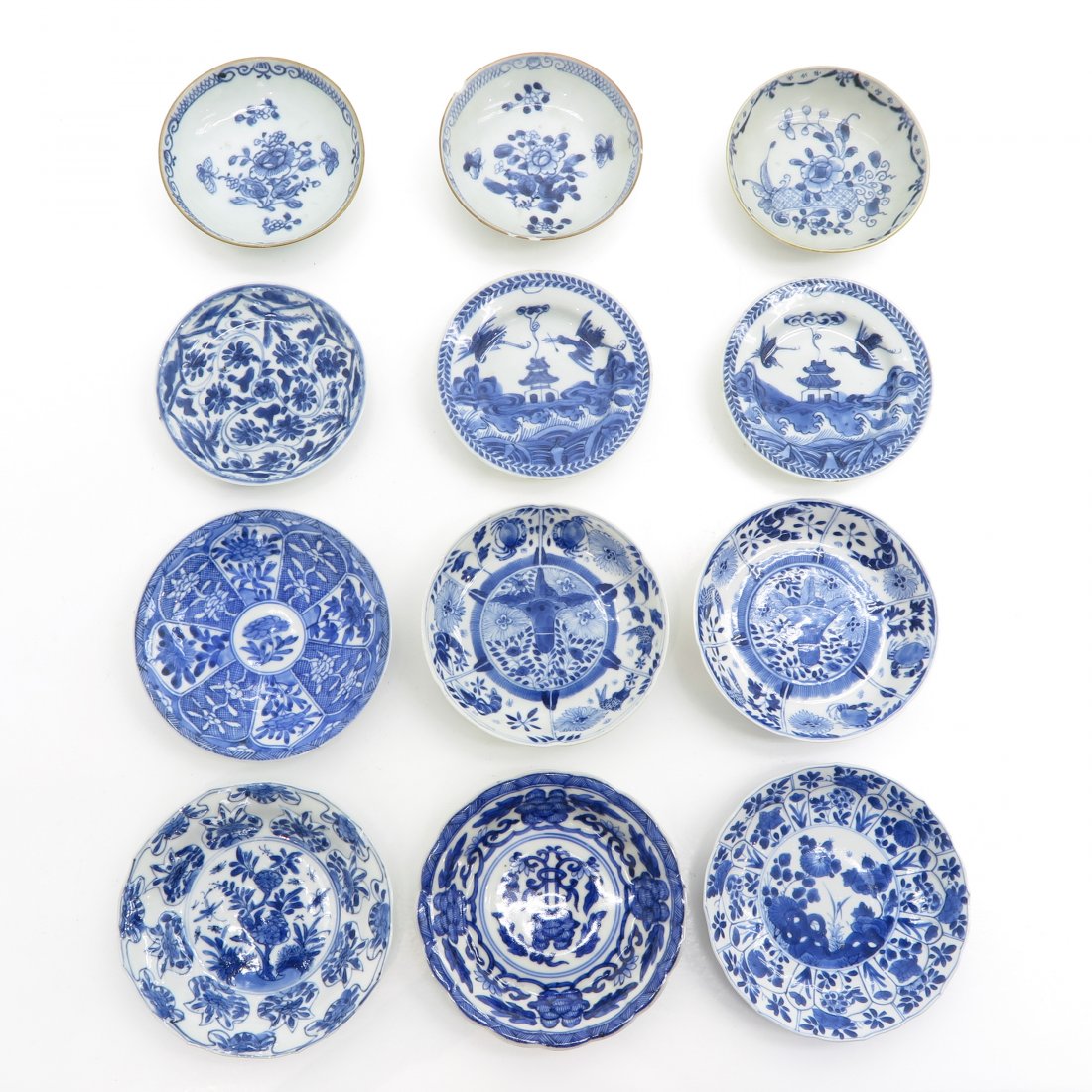 Lot of 12 China Porcelain Plates (1 of 2)