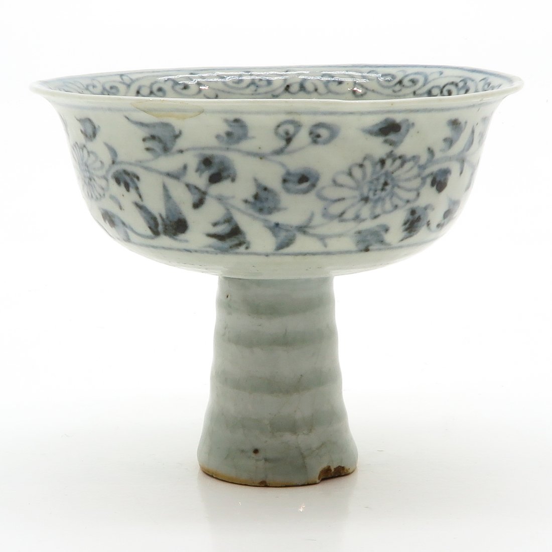 China Porcelain Stem Cup (1 of 6)