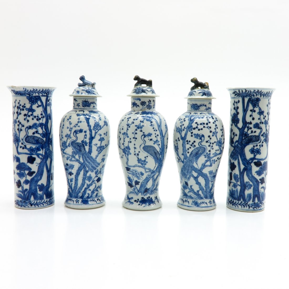 5 Piece China Porcelain Garniture Set (1 of 6)