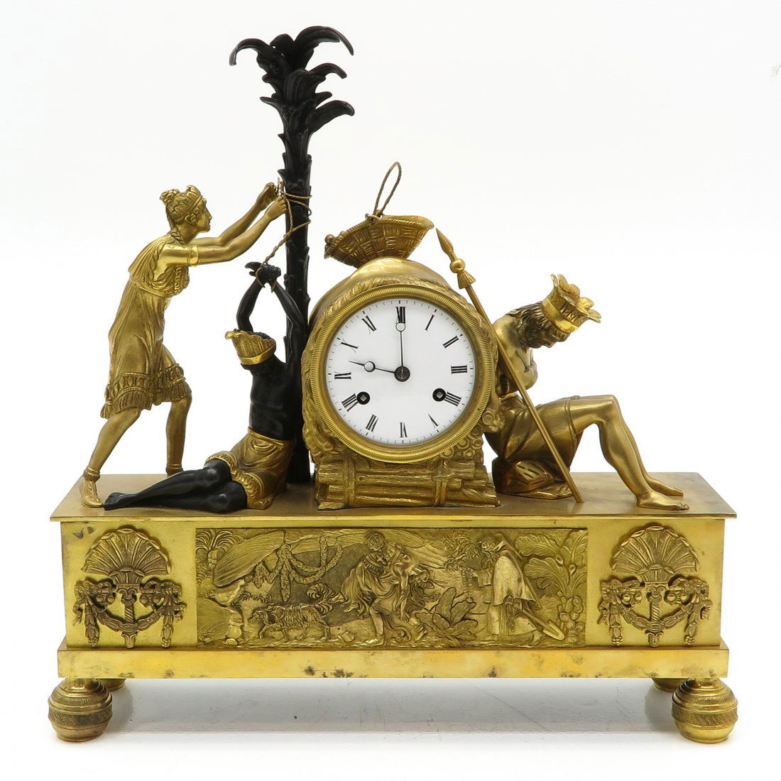 Empire Period Ormolu Au Bon Savage Clock (1 of 6)