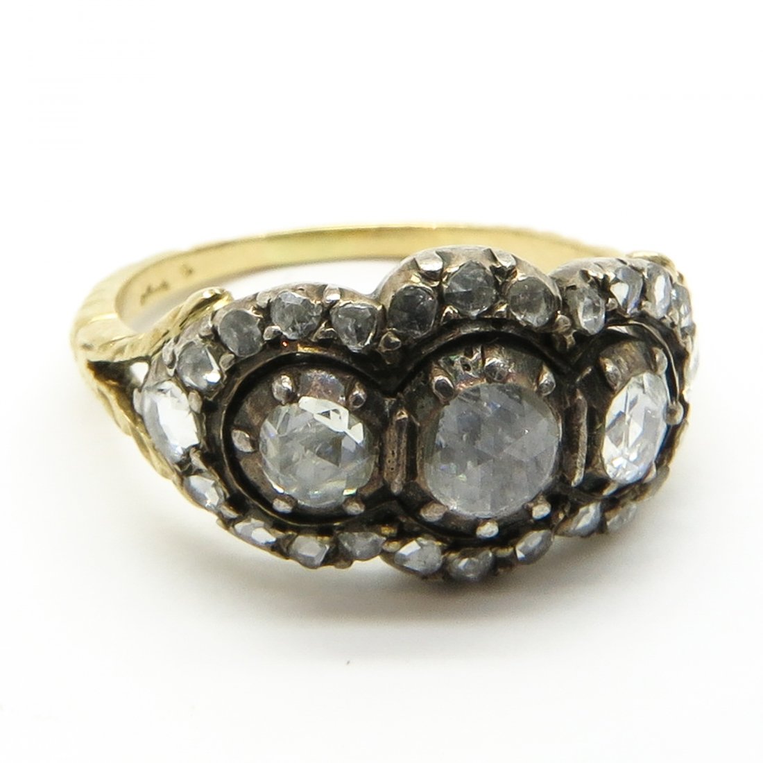 19th Century Ladies Rose Cut Diamond Ring (1 of 1)