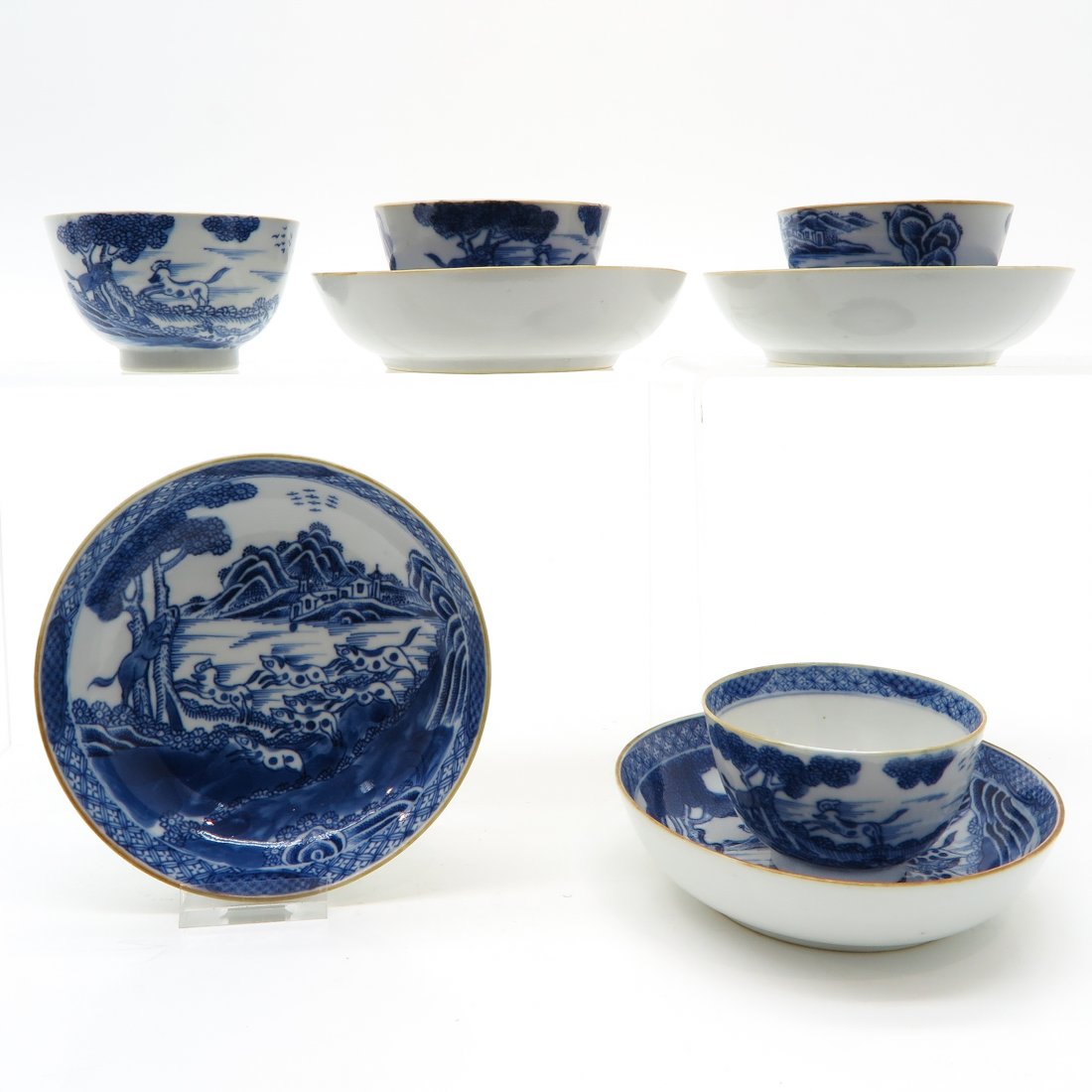 Lot of 4 Cups and Saucers (1 of 6)