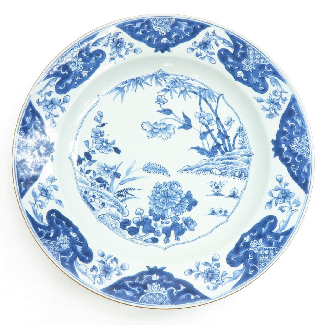 18th Century China Porcelain Plate (1 of 2)