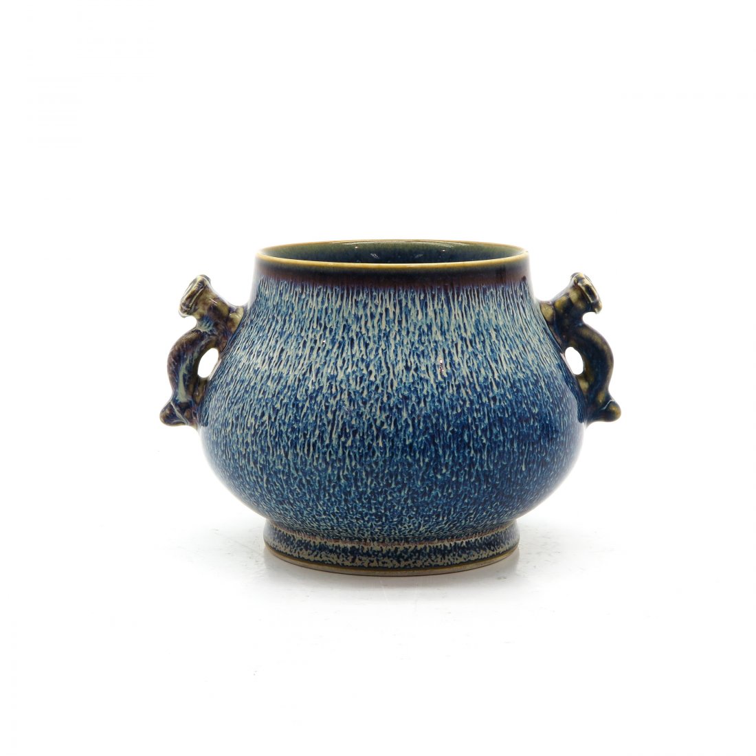 China Porcelain Flambe Decor Censer (1 of 6)