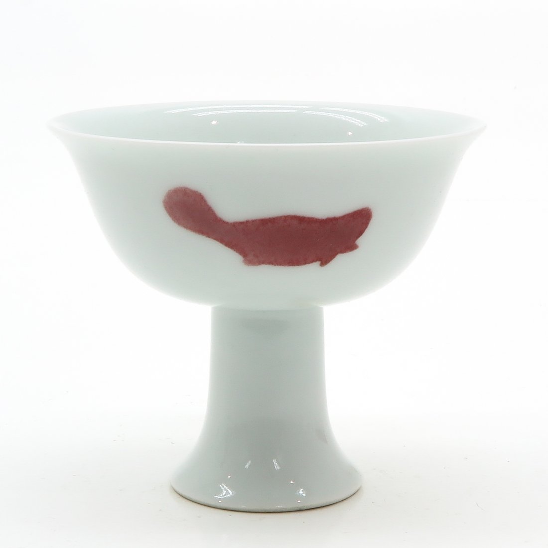 China Porcelain Stem Cup (1 of 6)