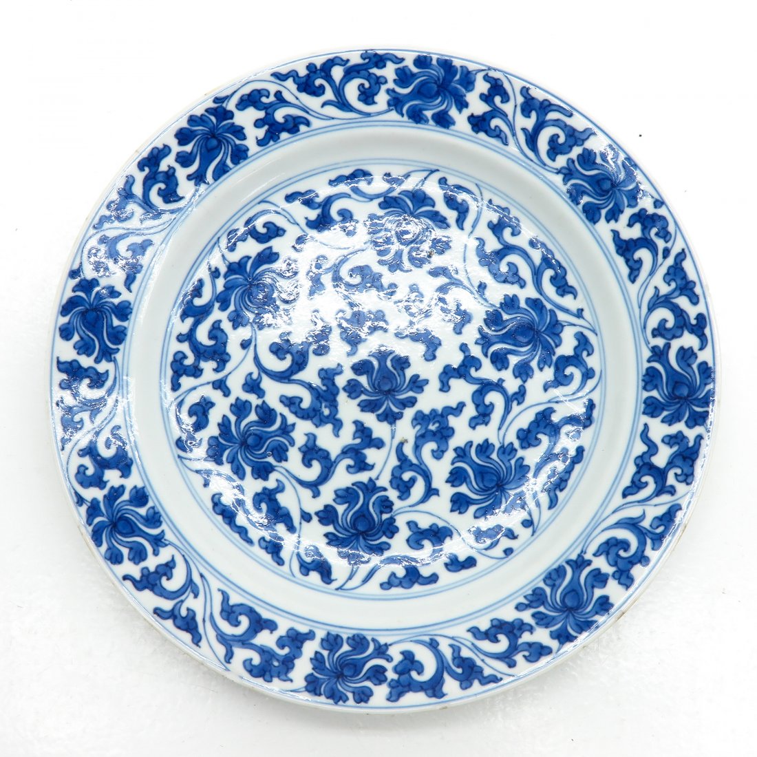 China Porcelain Kangxi Plate (1 of 2)