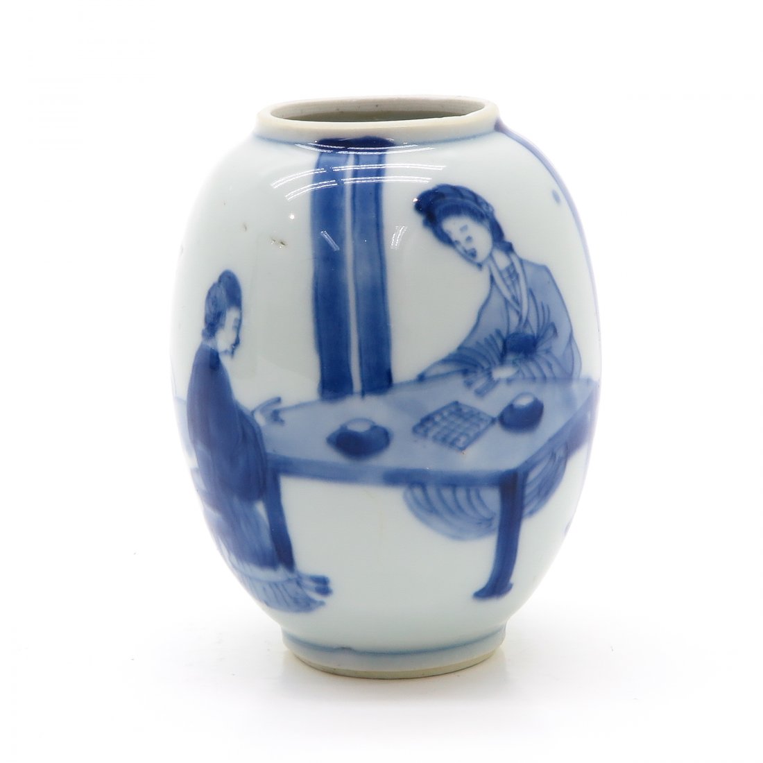 18h Century China Porcelain Kangxi Period Tea Box (1 of 6)