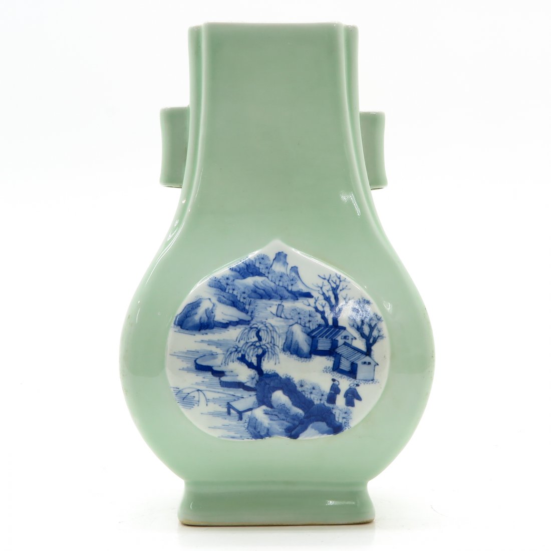 China Porcelain Hu Shape Vase (1 of 6)