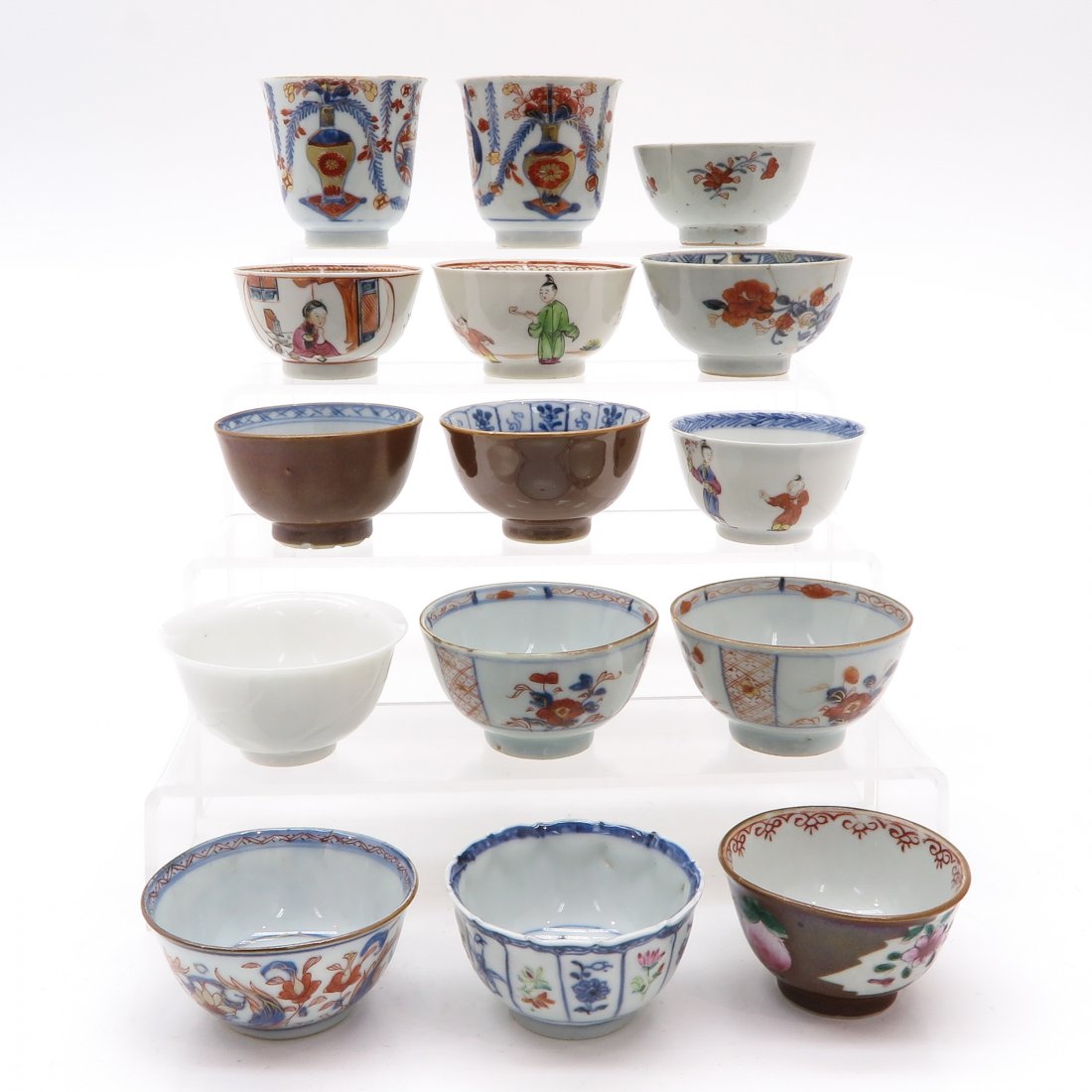 Lot of 15 China Porcelain Cups (1 of 6)