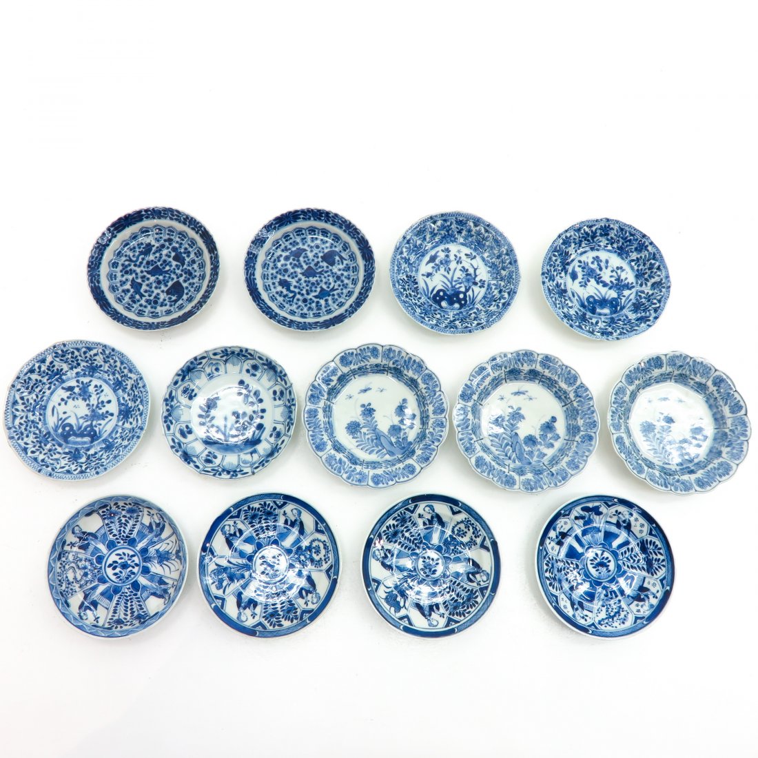 Lot of 13 China Porcelain Small Plates (1 of 2)