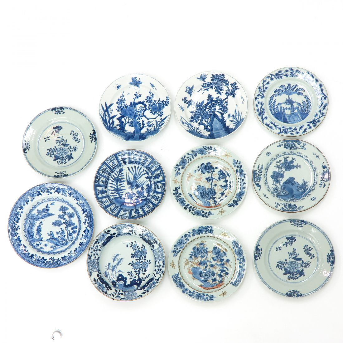Lot of 11 China Porcelain Plates (1 of 2)