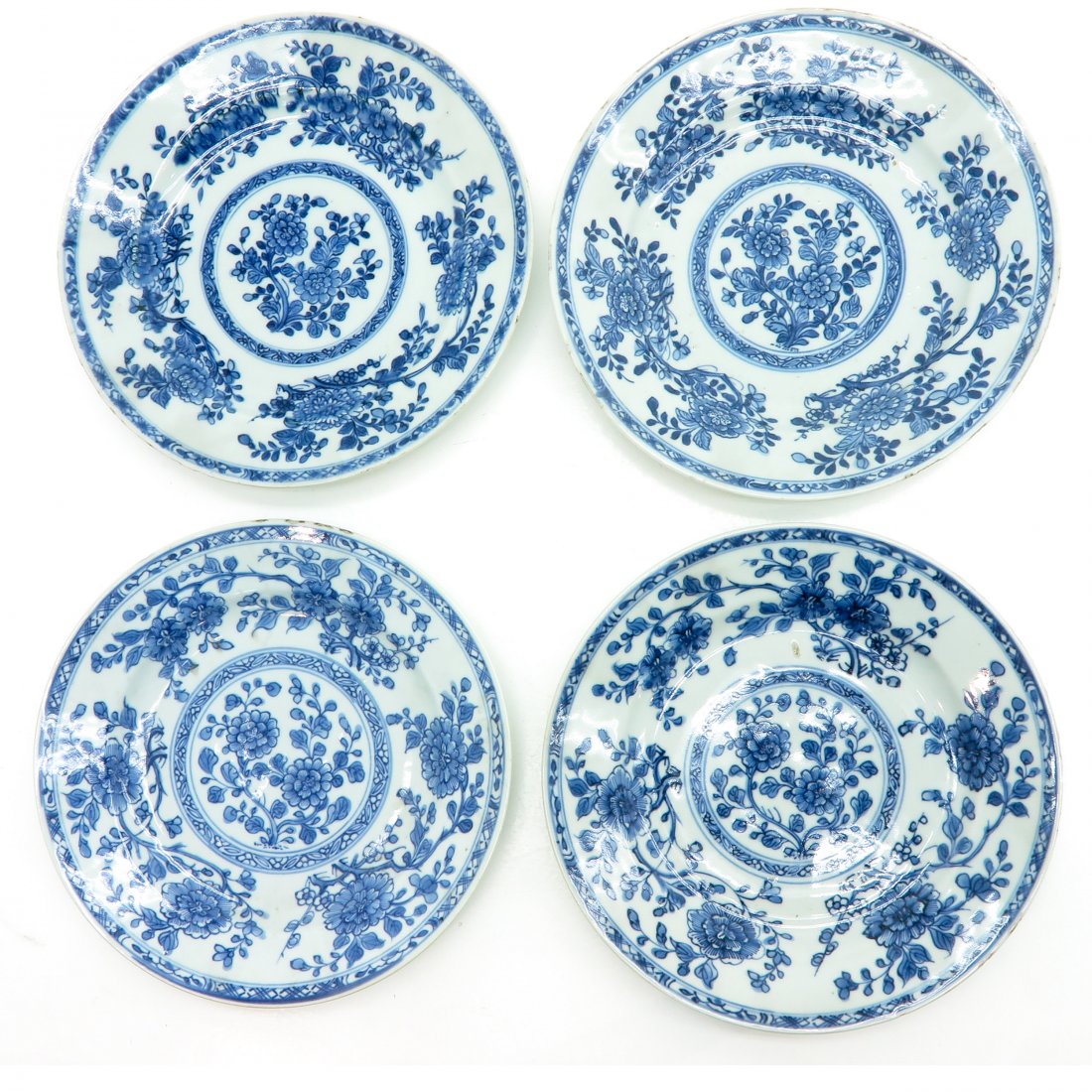 Lot of 4 18th Century Plates (1 of 2)
