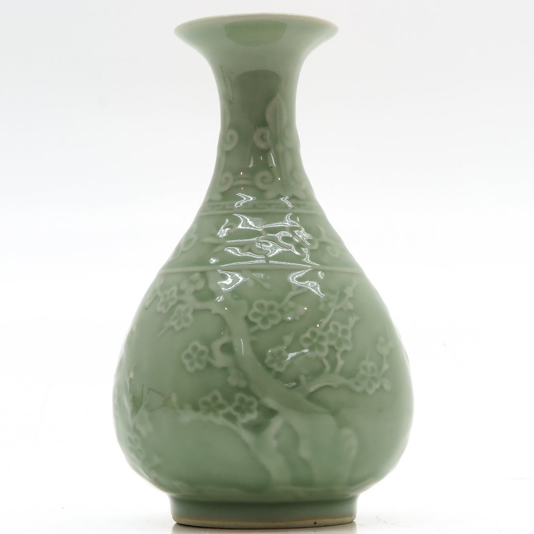 China Porcelain Celadon Decor Vase (1 of 6)