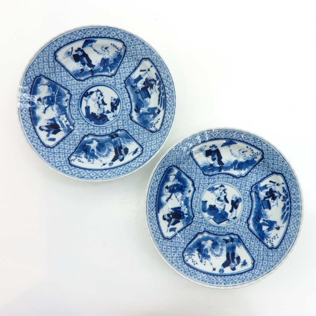 Lot of 2 China Porcelain Plates (1 of 2)