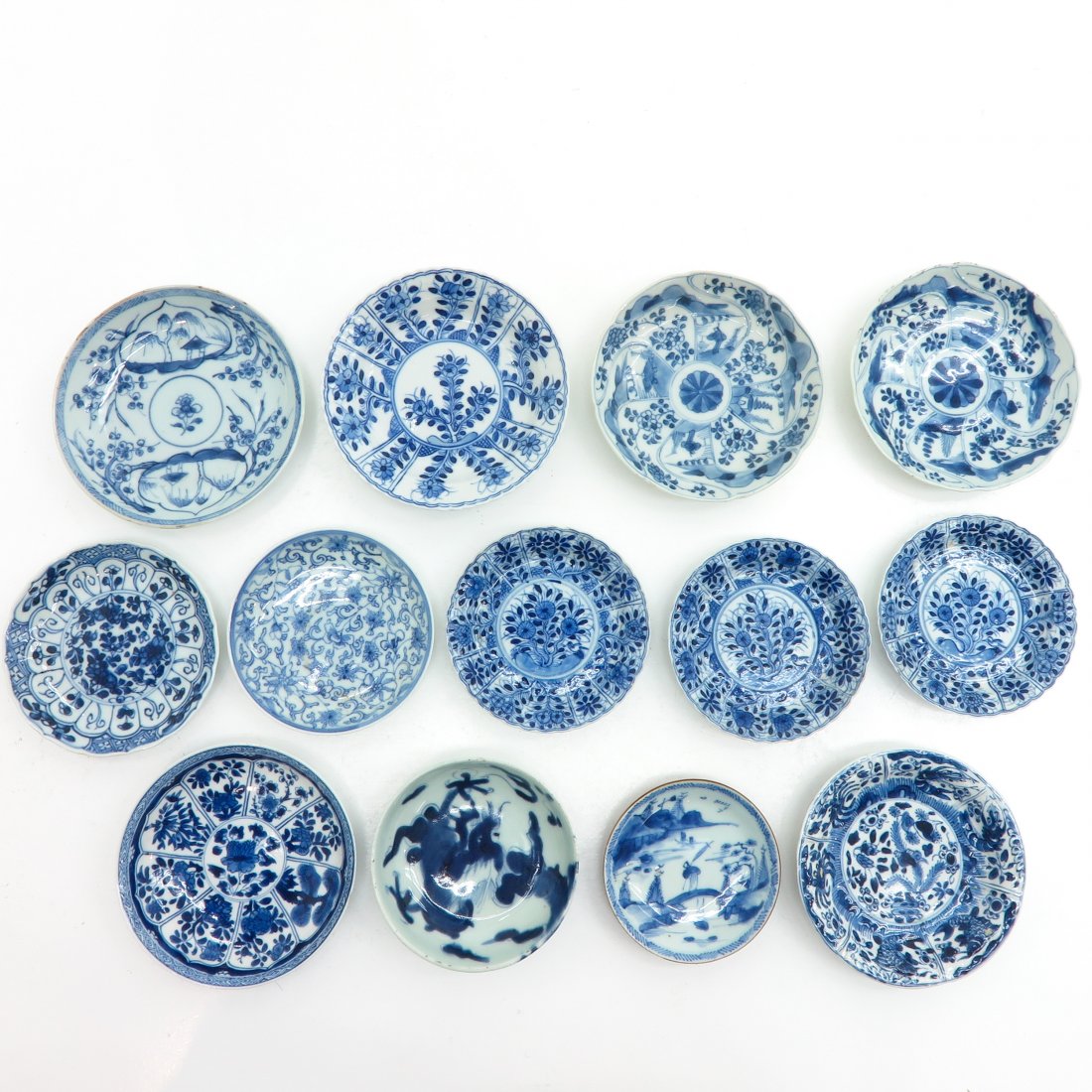 Lot of 13 China Porcelain Small Plates (1 of 2)