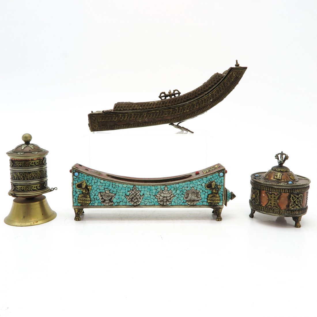 Lot of 4 Tibetan Items (1 of 6)