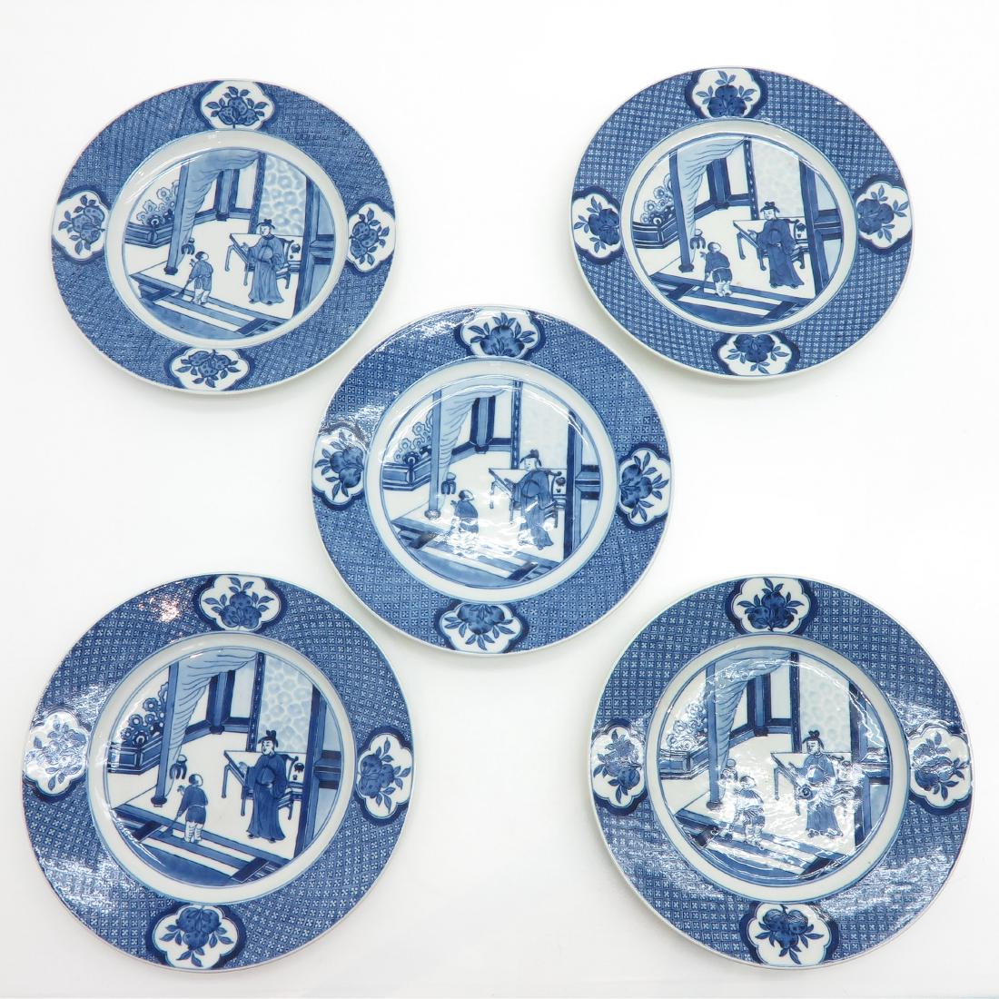 Lot of 5 Plates (1 of 2)