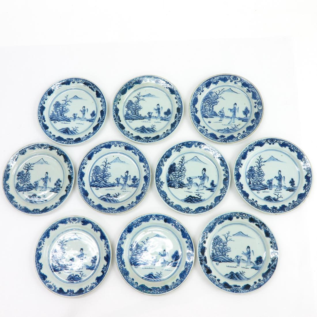 Lot of 10 Plates (1 of 2)