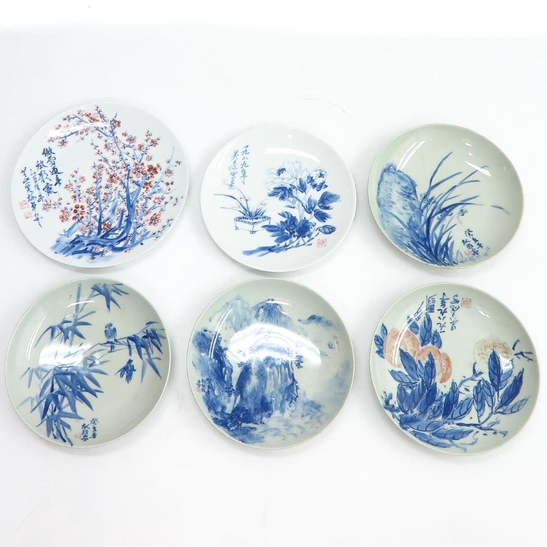 Lot of 6 Plates (1 of 2)