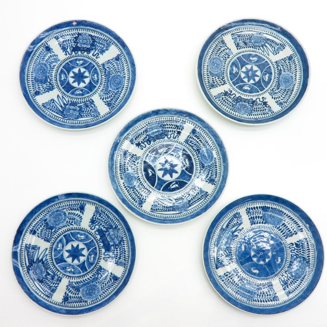 Lot of 5 Plates (1 of 2)