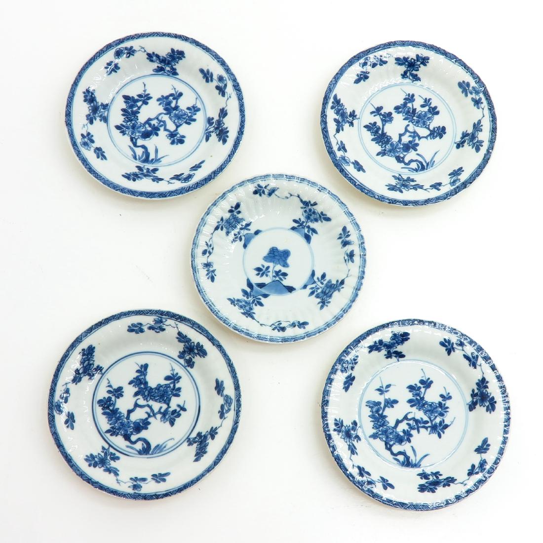 Lot of 5 Small Plates (1 of 2)