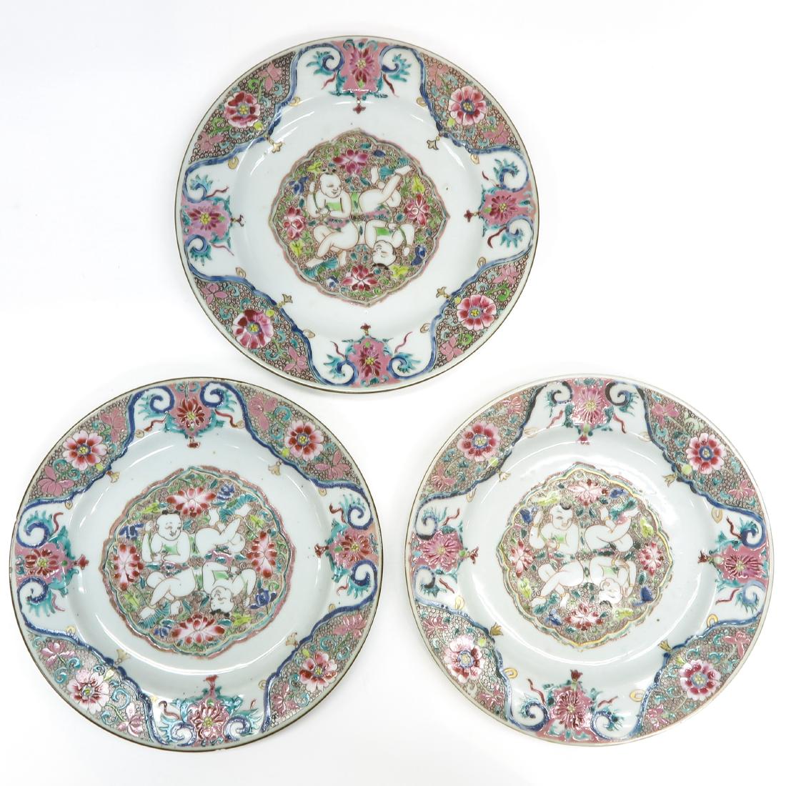 Lot of 3 Plates (1 of 2)