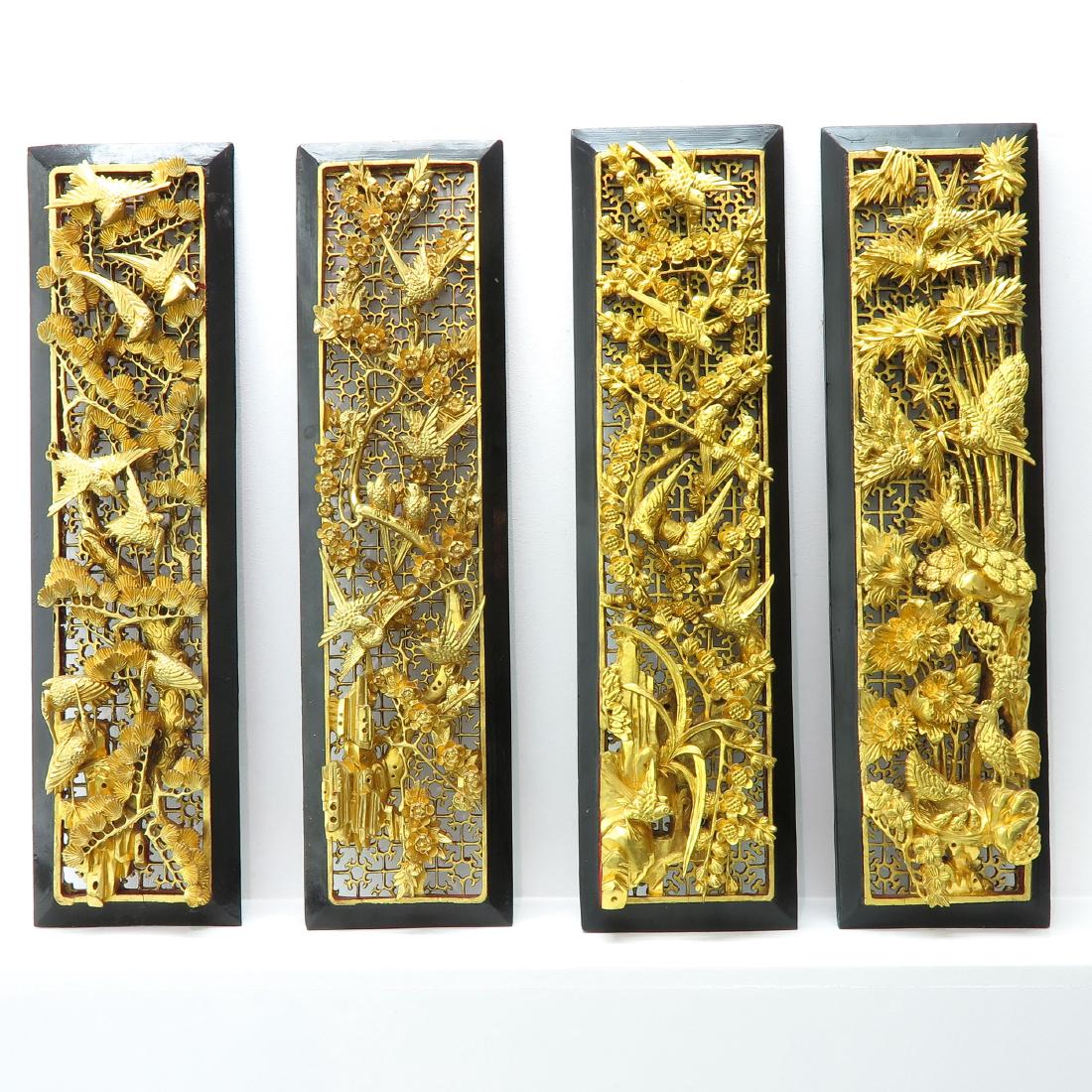 Lot of 4 Carvings (1 of 2)