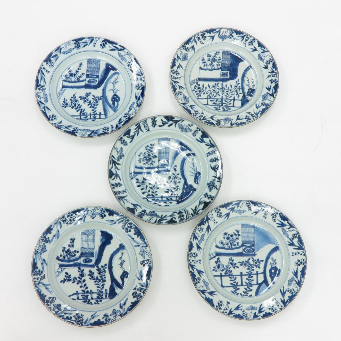 Lot of 5 Plates (1 of 2)