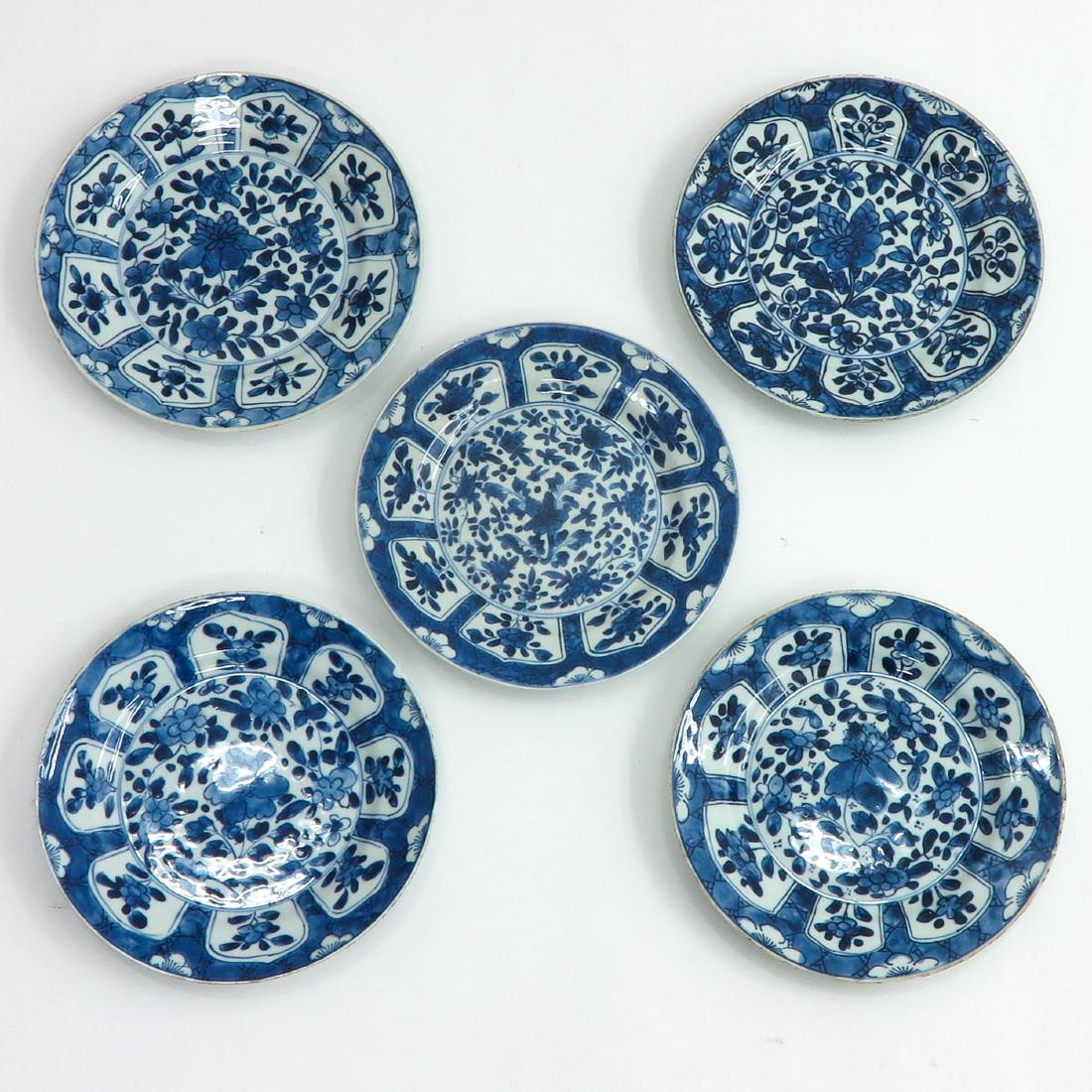 Lot of 5 Plates (1 of 2)