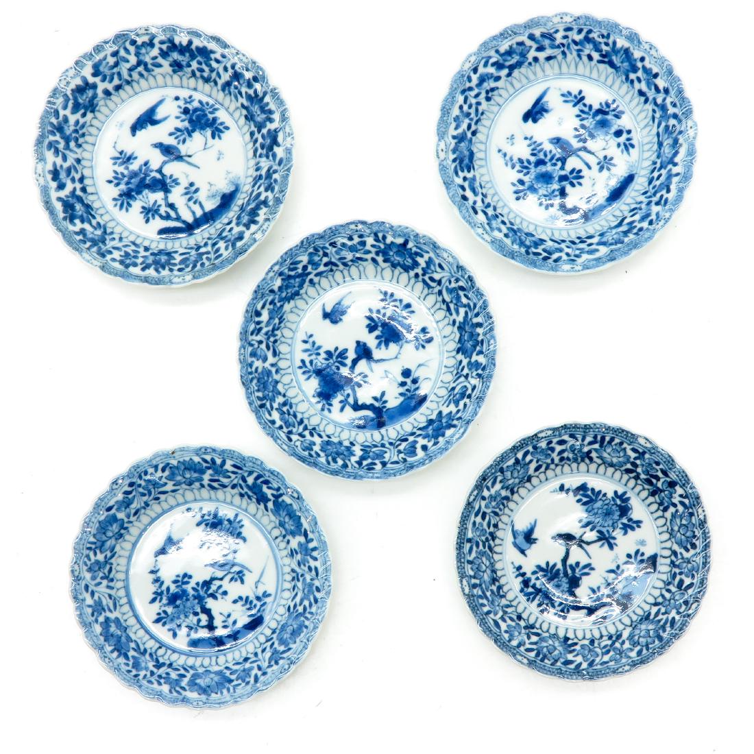 Lot of 5 Small Plates (1 of 2)