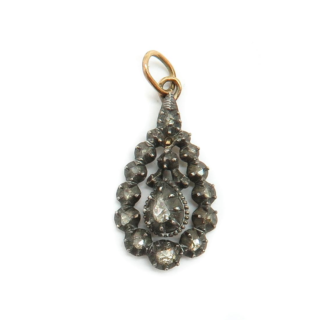 19th Century Diamond Pendant (1 of 2)