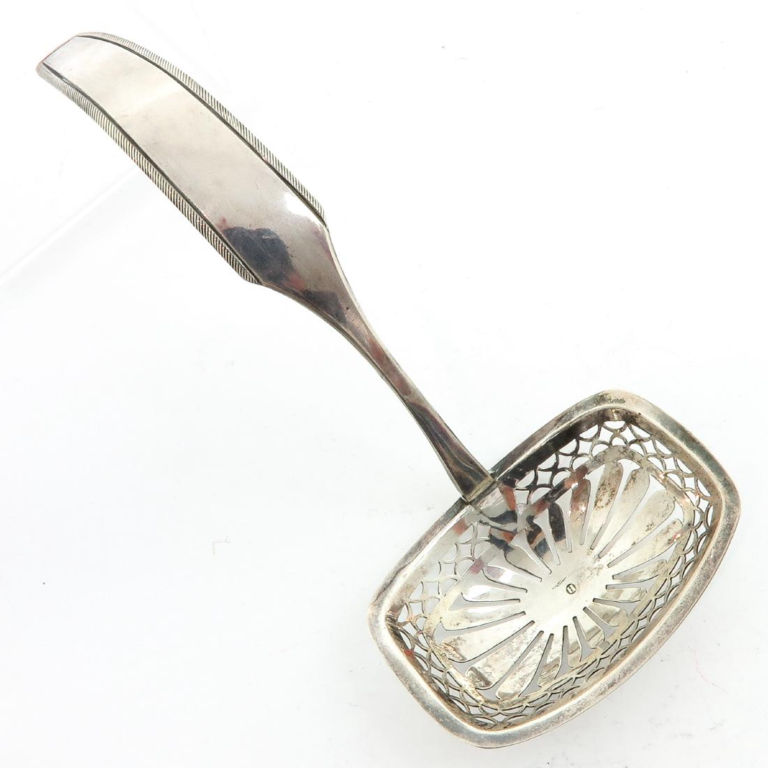 Dutch Silver Powder Sugar Spoon (1 of 4)