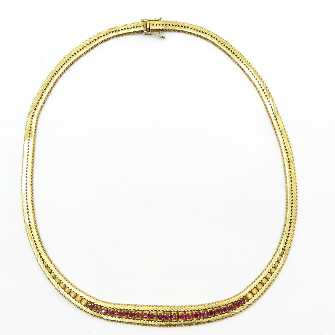 18KG Ruby Necklace (1 of 1)