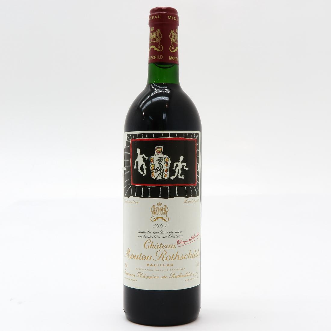 Bottle of Chateau Mouton Rothschild 1994 (1 of 2)