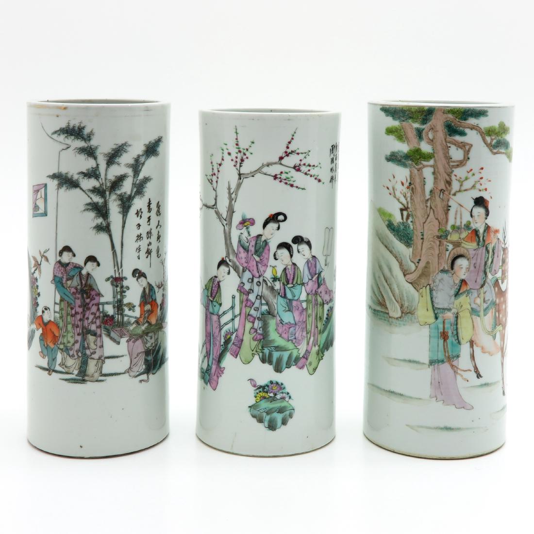 Lot of 3 Vases (1 of 6)