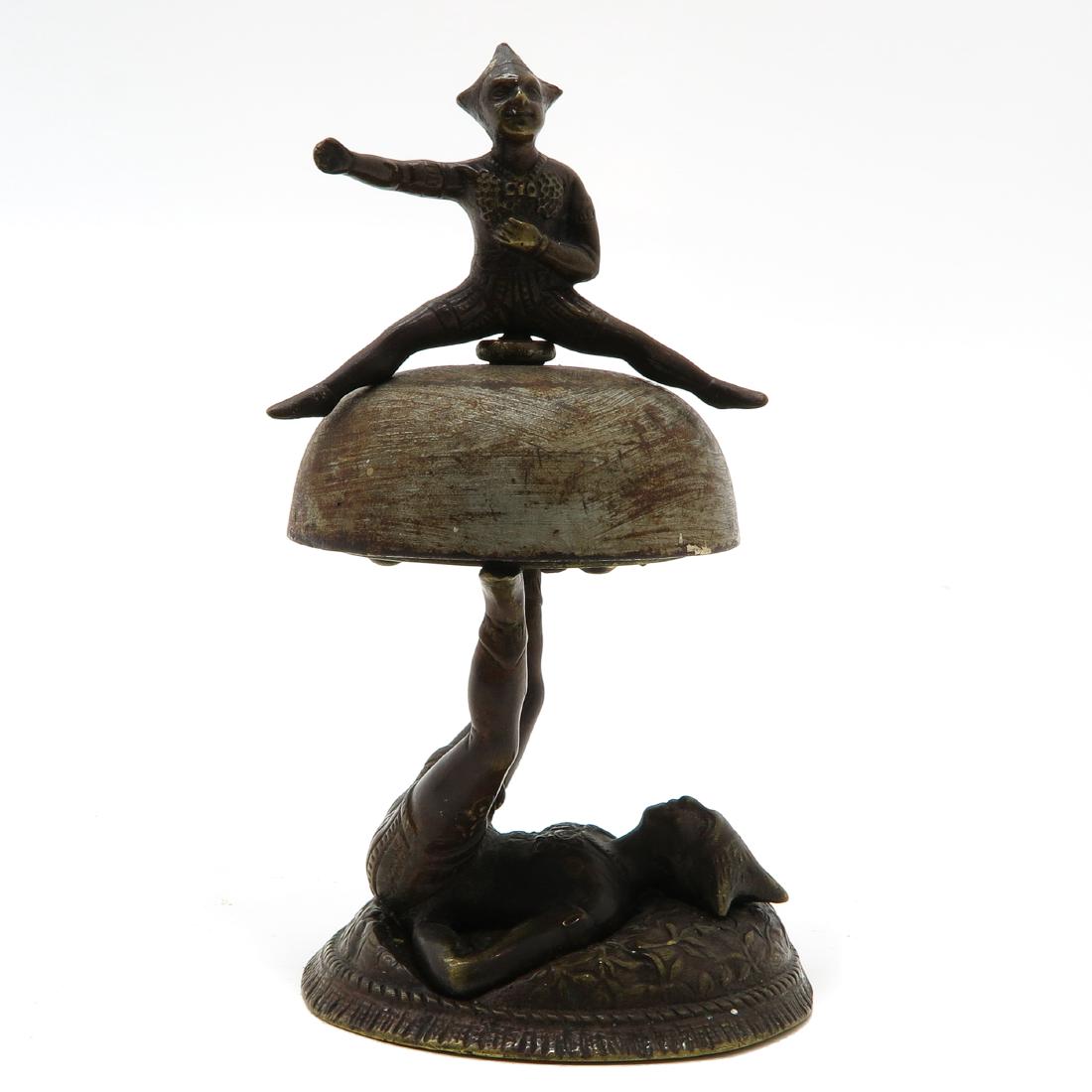Bronze Figural Hotel Bell (1 of 6)
